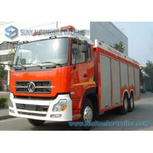 Dongfeng 6 * 4 10000L Water Foam Tank Fire Fighting Truck